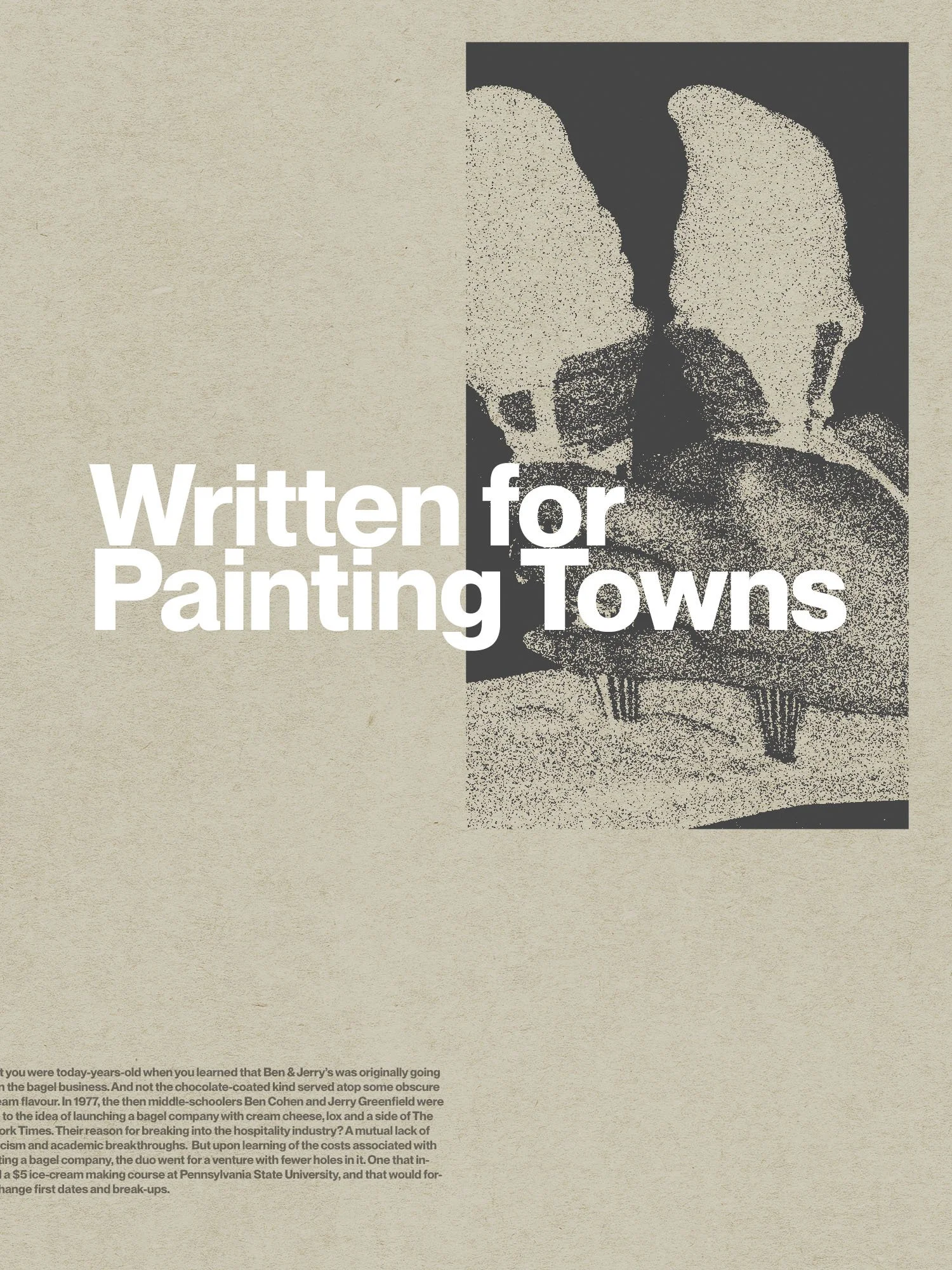 Written for Painting Towns — Ben & Jerry's Business Pivot