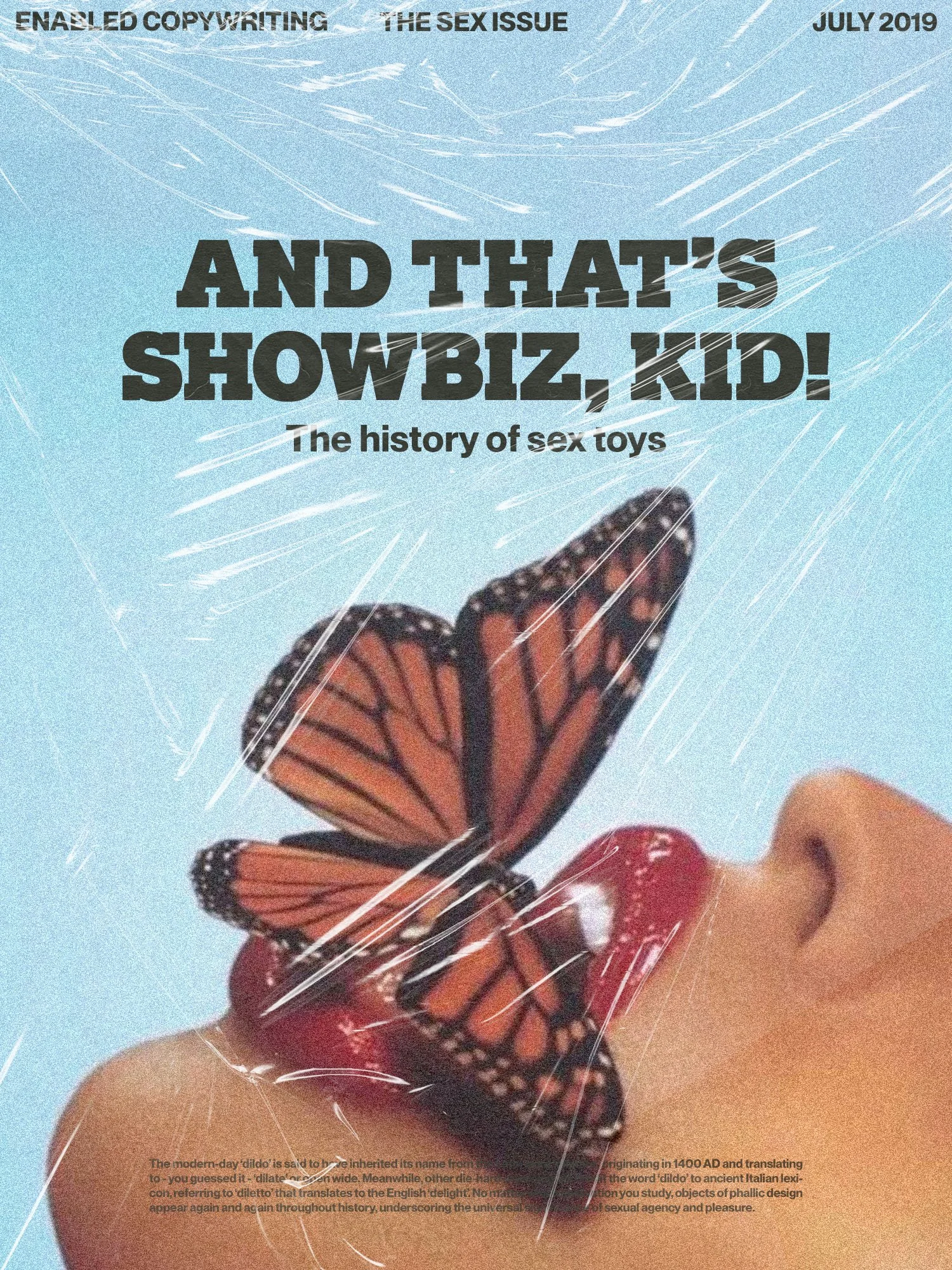 And That's Showbiz, Kid — The History of Sex Toys
